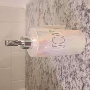 Rae Dunn Iridescent Soap Dispenser